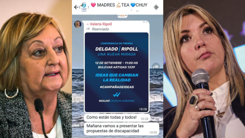  Ripoll usa grupo de madres con TEA para hacer campaña y Kechichian la denuncia